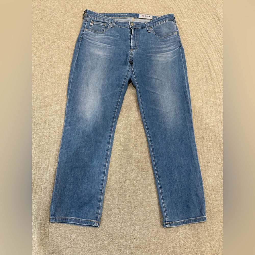 Ag Adriano Goldschmied Prima Crop Cigarette Jeans